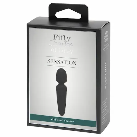 Fifty Shades of Grey – mini masážní hlavice – černá