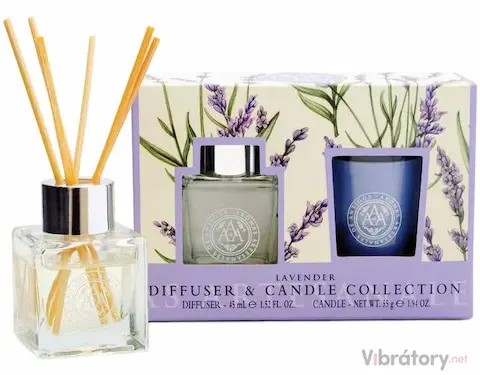 Somerset Toiletry Dárková sada difuzér 55 ml a svíčka 50 g Levandule