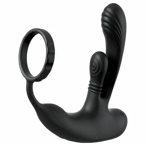 Anal Fantasy Ass-Gasm IntiMotion – anální a prostatický vibrátor (černý)