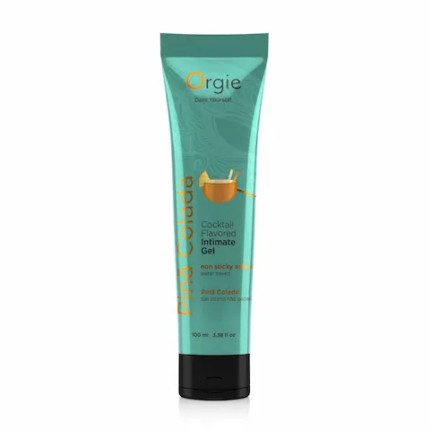 Orgie Lube Tube Cocktail Pinã Colada 100 ml, intimní gel na vodní bázi s příchutí Pinã Colada