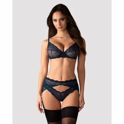 Souprava Obsessive Nightly Blue 3 PC Set modrá