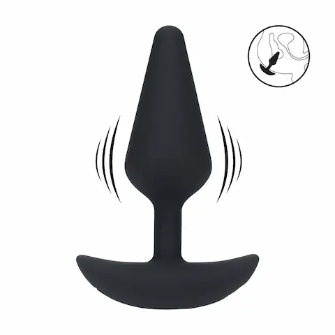 Levelz Classic Vibrating Anal Plug M, vibrační anální kolík 12 x 3,7 cm
