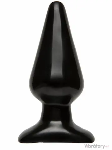 Anální kolík Classic Smooth Large (velký), černý