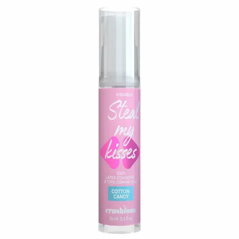 Crushious Steal My Kisses – ochucené lubrikační gel, cukrová vata (10 ml)