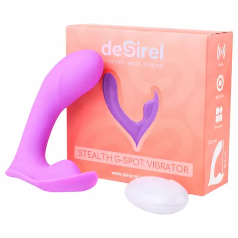 Desirel Insider – vibrátor na G-bod a prostatu – fialový
