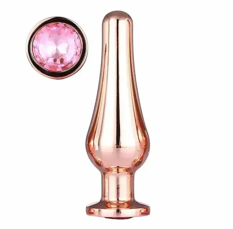 Gleaming Love anální kolík Rose gold