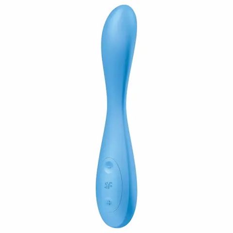 Satisfyer G-spot Flex 4 – vibrátor na G-bod ovládaný aplikací (tyrkysový)