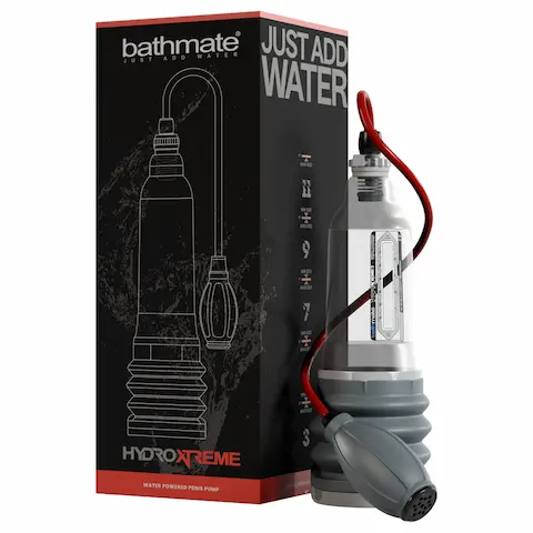 Bathmate HydroXtreme 7 Wide Boy – hydropumpa, bez příslušenství (průhledná)