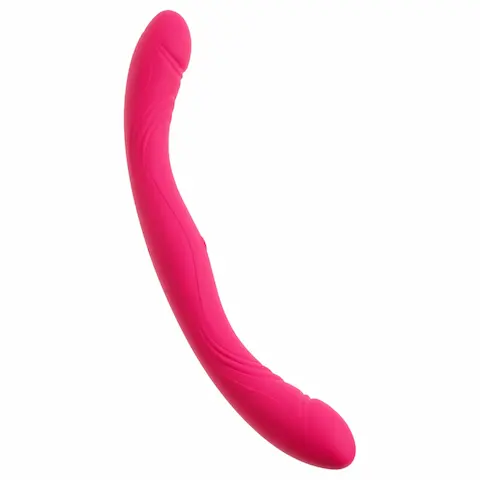 Couples Choice – dvojitý vibrátor pro páry – růžový