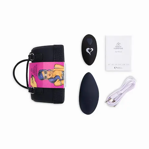 FeelzToys Lace Panty Vibrator With Remote Control