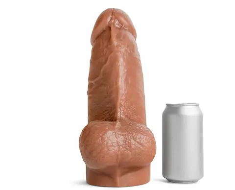Mr. Hankey’s Toys Clyde XXL, prémiové silikonové dildo s Vac-U-Lock 27,8 x 7,4–9,8 cm