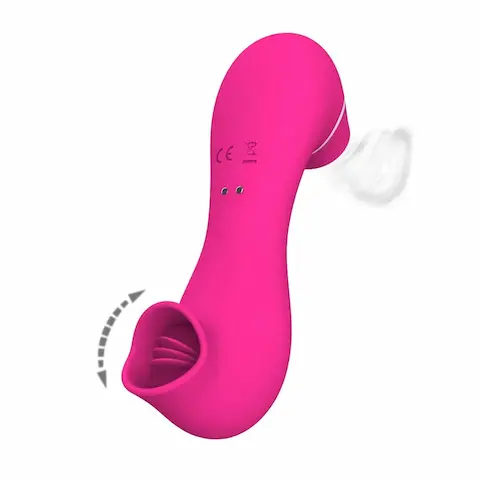 Romant Laurence oboustranný Suction stimulátor klitorisu