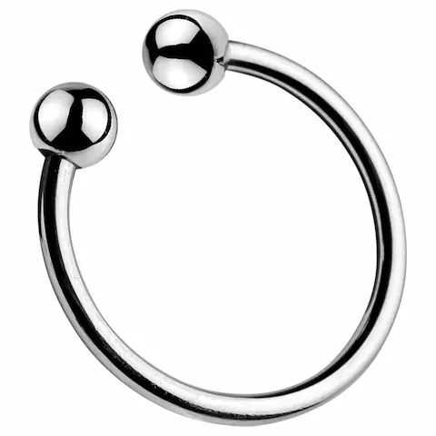 Nerezový kovový kroužek na penis – zpoždění ejakulace (32mm)