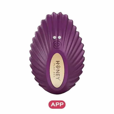 Stimulátor HONEY PLAY BOX PEARL 2 App Controlled Panty fialový