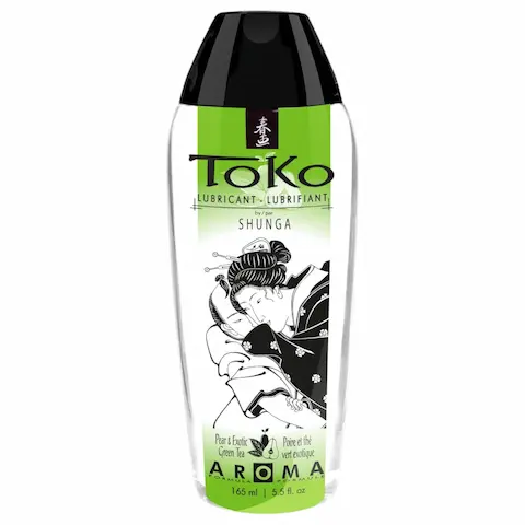 Shunga Toko – lubrikant na vodní bázi – hruška zelený čaj – 165 ml