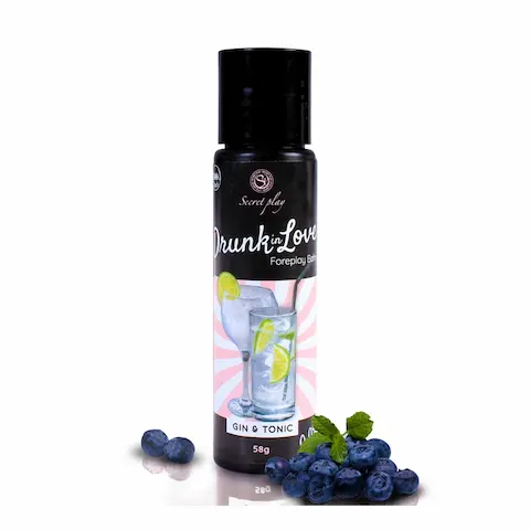 Orální balzám SECRET PLAY Drunk in Love GIN & TONIC BALM 60 ml
