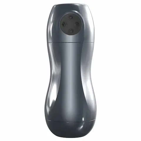 Dorcel Blowjoy Vibe – sací a vibrační akumulátorový masturbátor (šedý)