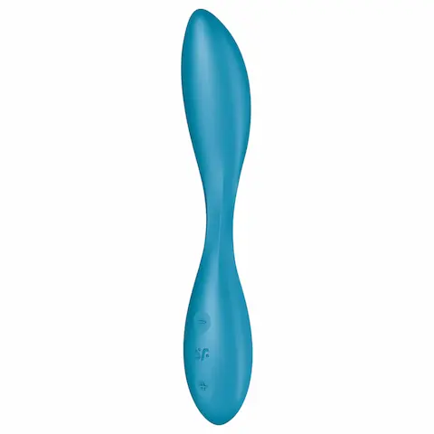 Satisfyer G-spot Flex 1 – akumulátorový, vodotěsný vibrátor na G-bod (zelený)
