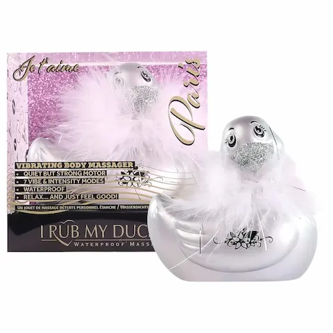 My Duckie Paris 2.0 – vibrátor na klitoris – stříbrný