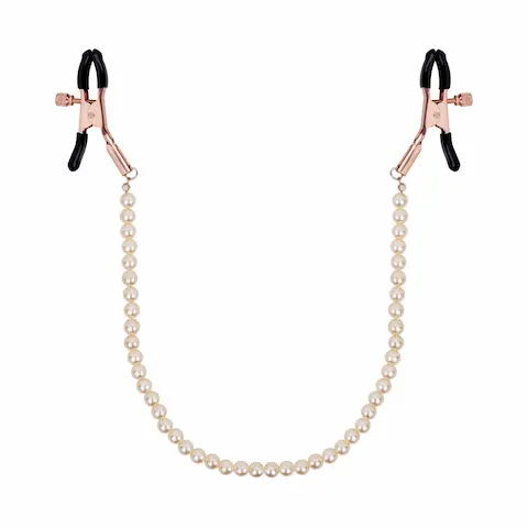 Rosy Gold Pearls svorky na bradavky
