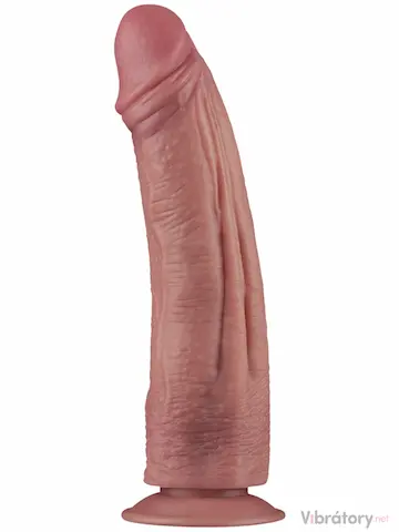 Realistický vibrátor s přísavkou Power Cock 10,5″