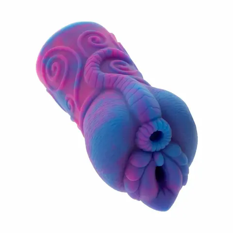 Hidden Desire Extreme Seahorse Pussy, silikonový fantasy masturbátor se dvěma otvory