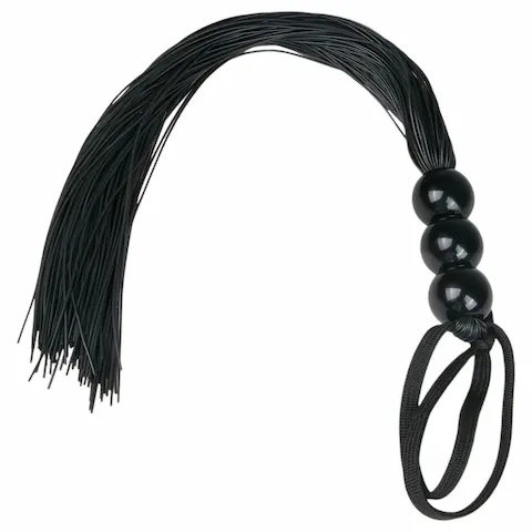 Easytoys – silikonový bič – černý