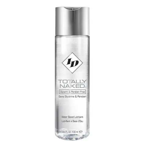 ID Totally Naked 4.4 fl oz (130 ml), lubrikant na vodní bázi bez glycerinu a parabenů