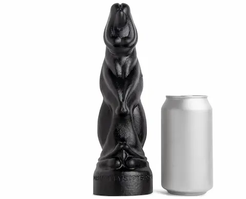 Mr. Hankey’s Toys Scimitar Medium, prémiové silikonové dildo s Vac-U-Lock 25 x 5,4–7,2 cm