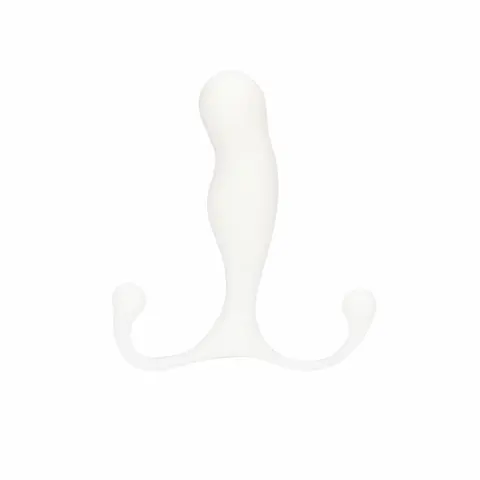 Stimulátor prostaty Aneros Maximus Trident bílý, stimulátor prostaty 10,7 x 2,6 cm