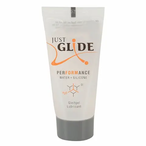 Just Glide Performance 20 ml, lubrikační gel na bázi vody a silikonu