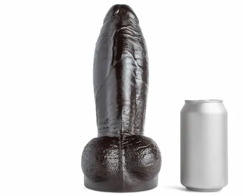 Mr. Hankey’s Toys Atlas Medium, prémiové silikonové dildo s Vac-U-Lock 26,6 x 6,4–7,9 cm
