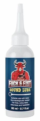 Fuck & Fist Sound Lube 80 ml, lubrikant pro dilatátory a penis plugy
