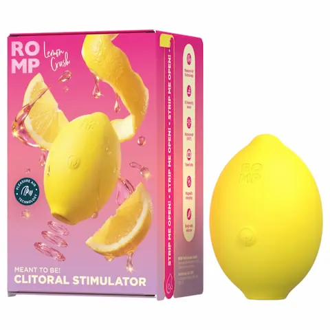 Romp Lemon Crush – vlnový stimulátor klitorisu (žlutý)