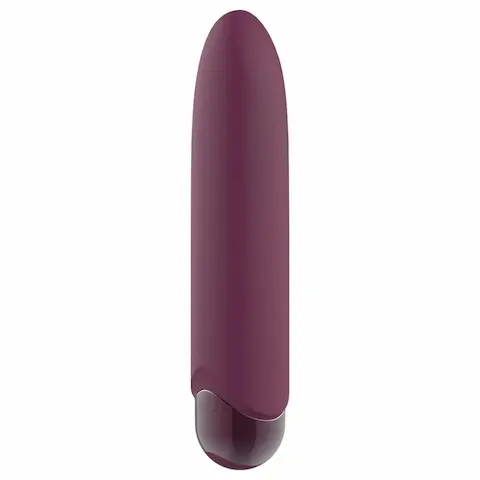 Glam – mini vibrátor na dálkové ovládání – vodotěsný – fialová