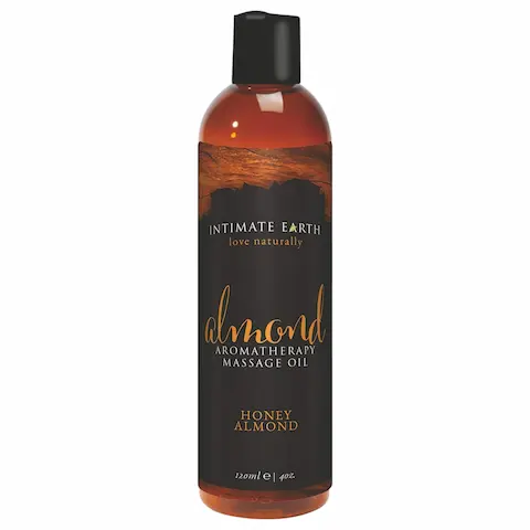 Intimate Earth Almond – masážní olej – med a mandle (120ml)