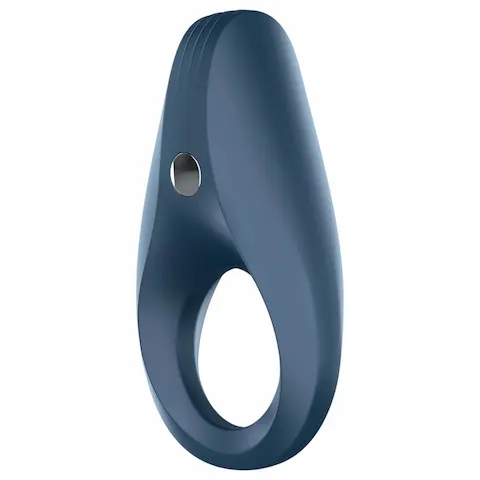 Satisfyer Rocket Ring – vodotěsný vibrační erekční kroužek (modrý)
