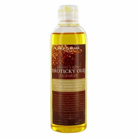 Salvus eroticko-relaxační masážní tělový olej 200 ml