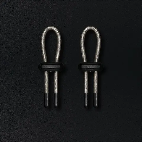 Dungeon Lab Conductive Rubber Rings CR-001-PRO SP 4 mm, stahovací smyčky na penis a varlata pro elektrosex