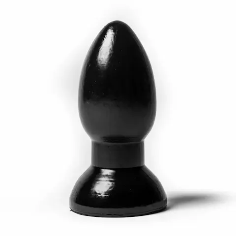 Mister B WAD Epic Eclipse Plug Black M, černý anální kolík 14 x 6 cm