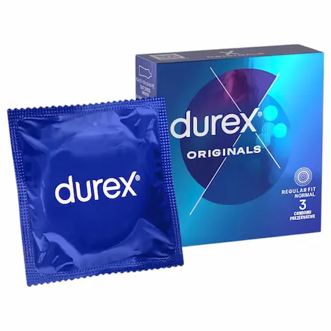 Durex Originals – kondomy – 3 ks