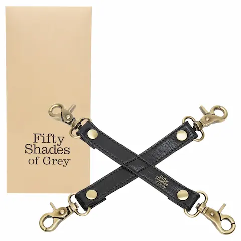 Fifty Shades of Grey – poutací kříž – černý