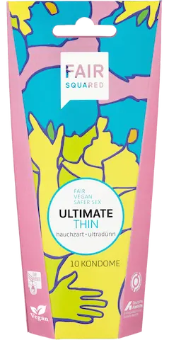 Fair Squared Maxi-Pack: Ultimate Thin 10 pcs
