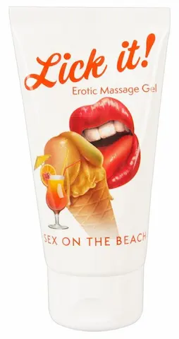 Lickt it! Lubrikační a masážní gel Sex on the Beach 50 ml
