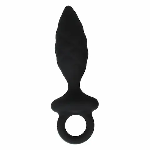 Titus Texture Plug L, silikonový anální kolík 15,5 x 3,7 cm