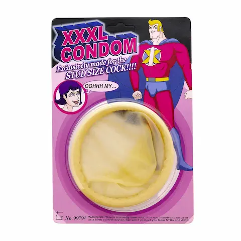 Žertovný kondom – XXXL Condom
