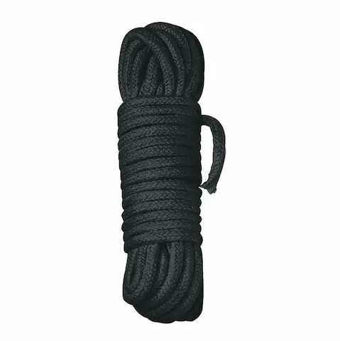 Shibari Bondage lano 3 m – černé