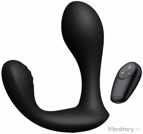 Vibrátor na prostatu a hráz Bullseye