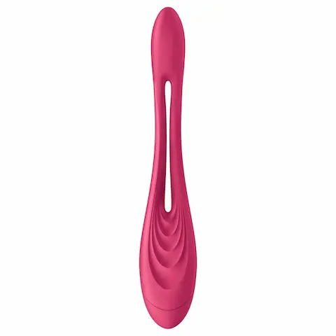 Satisfyer Elastic Game – flexibilní párový vibrátor (růžový)