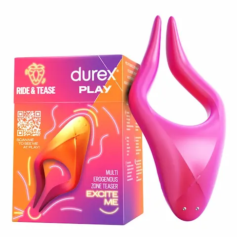 Durex Play Ride and Tease Stimulátor Multierotogenních zón